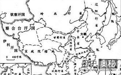 元朝的行省制度及11个行省