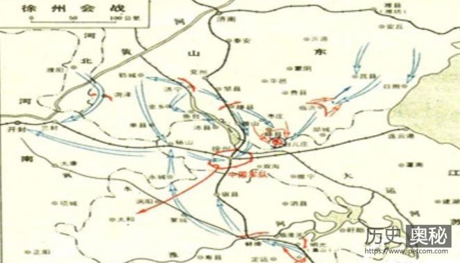 徐州会战简介：日军攻占南京后企图打通津浦线