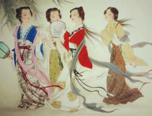 中国古代四大美女的情史秘闻